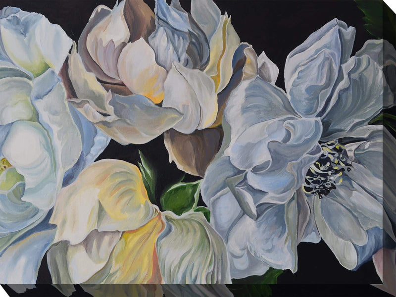 Outdoor Canvas Art 40x30 Floral Waltz