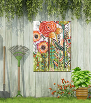 Outdoor Canvas Art 30x40 Oh Happy Day - My Backyard Decor