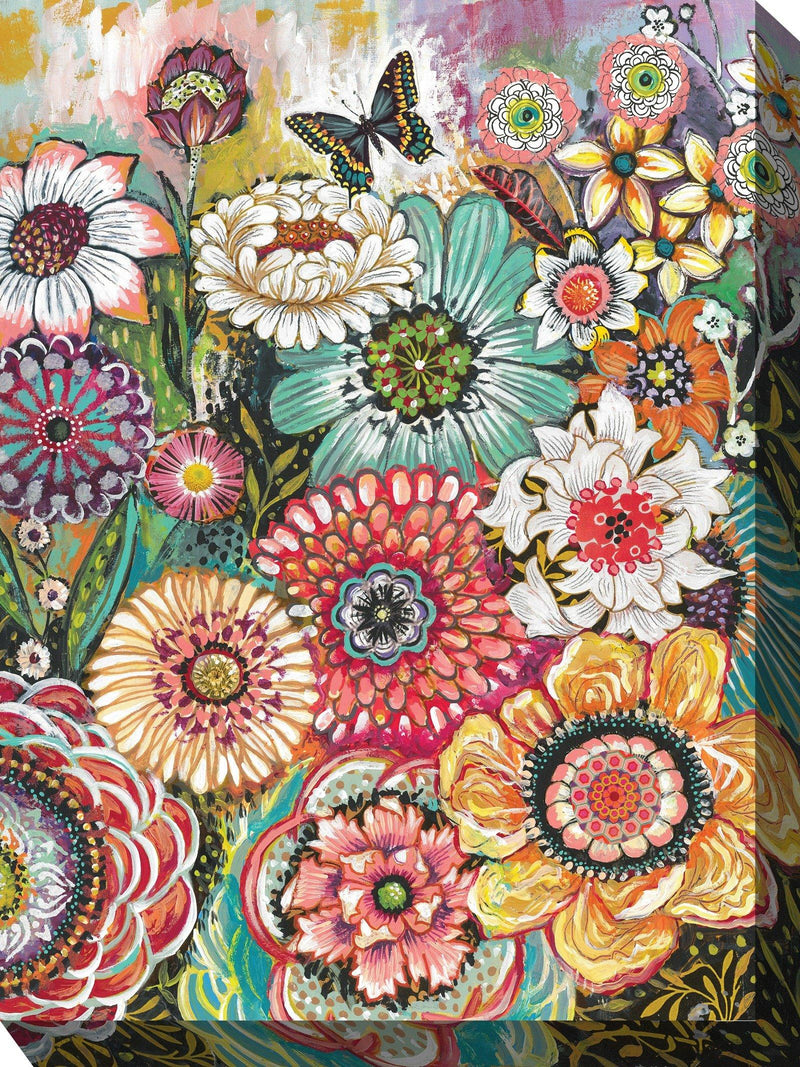 Outdoor Canvas Art 30x40 Petal Party - My Backyard Decor