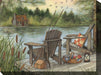 Outdoor Canvas Art 40x30 Lake Time - My Backyard Decor