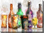 Outdoor Canvas Art 40x30 Craft Brews - My Backyard Decor