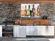 Outdoor Canvas Art 40x30 Craft Brews - My Backyard Decor