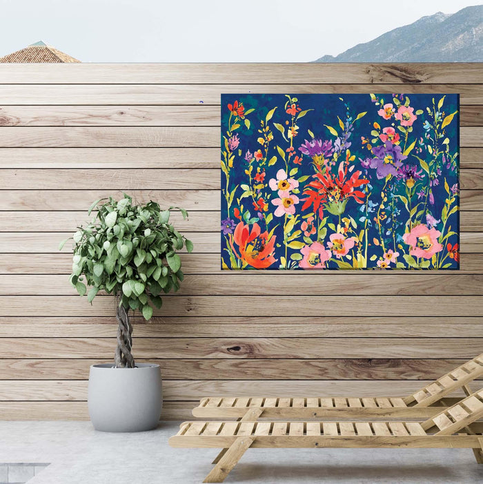 Outdoor Canvas Art 40x30 Gypsy Garden - My Backyard Decor