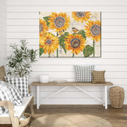 Outdoor Canvas Art 40x30 Sunbirds - My Backyard Decor