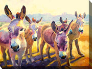 Outdoor Canvas Art 40x30 Tuffy's Gang - My Backyard Decor