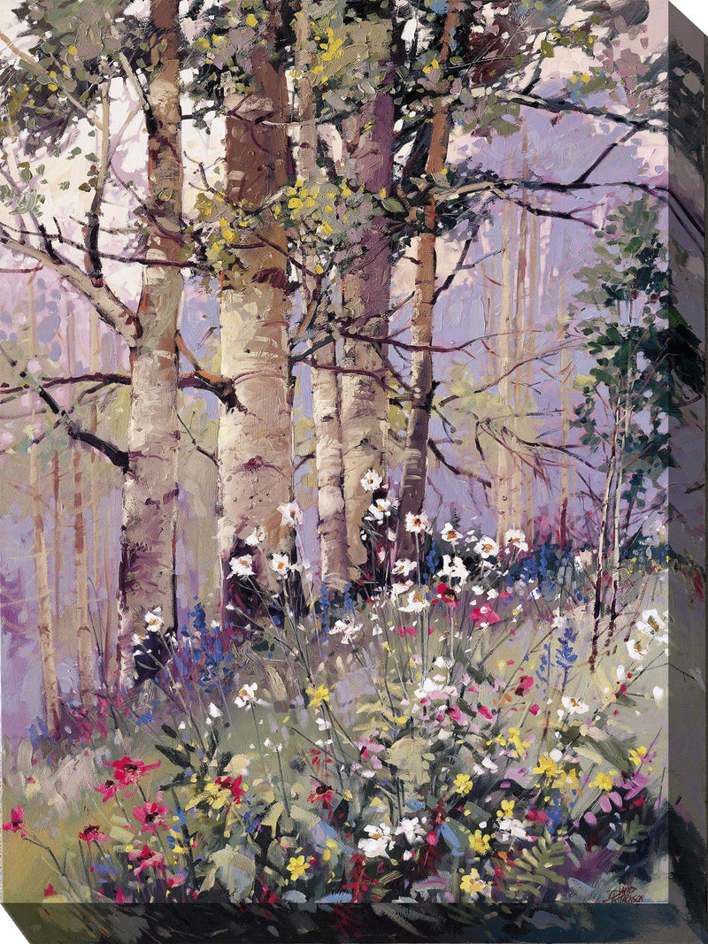 Outdoor Canvas Art 30x40 Aspen Spring - My Backyard Decor