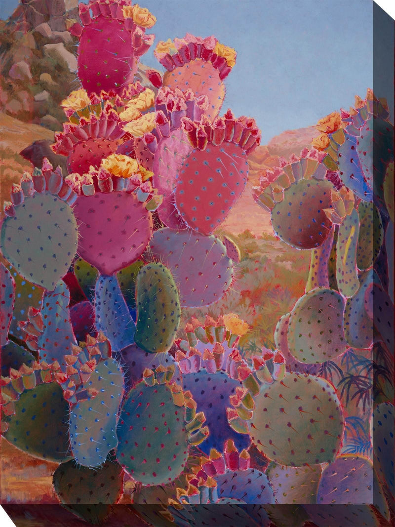 Outdoor Canvas Art 30x40 Painted Desert - My Backyard Decor