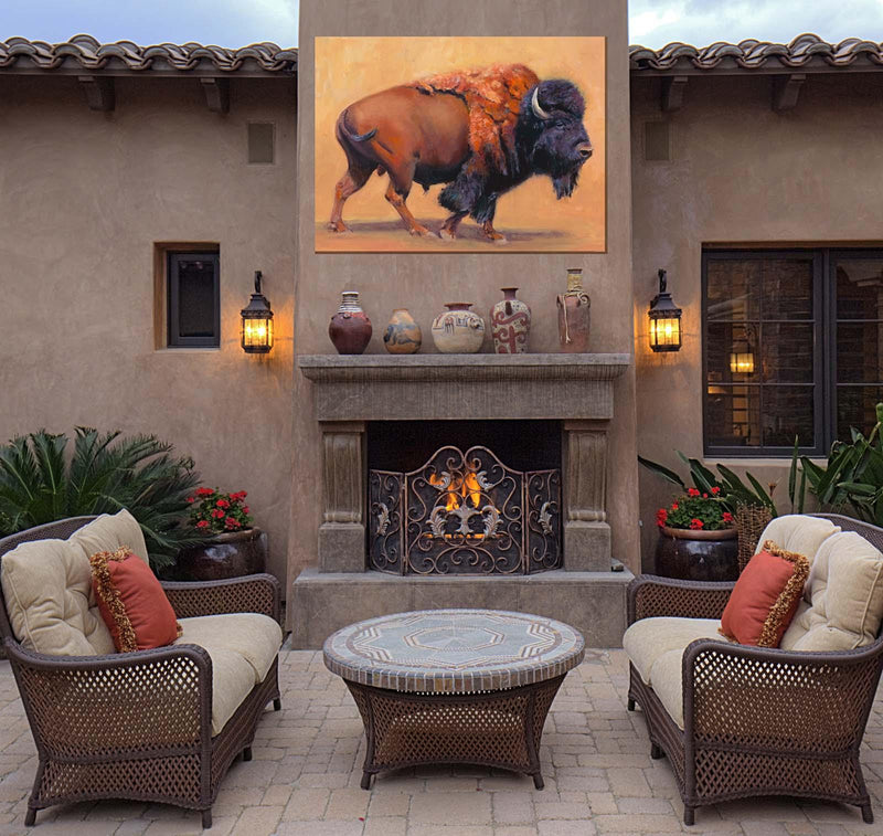 Outdoor Canvas Art 40x30 Patriarch - My Backyard Decor