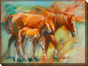 Outdoor Canvas Art 40x30 Side by Side - My Backyard Decor