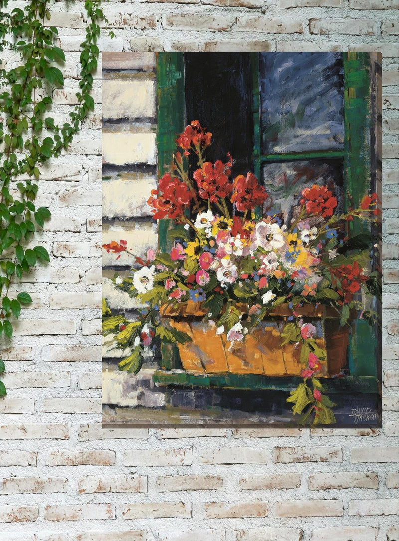 Outdoor Canvas Art 30x40 Window of Color