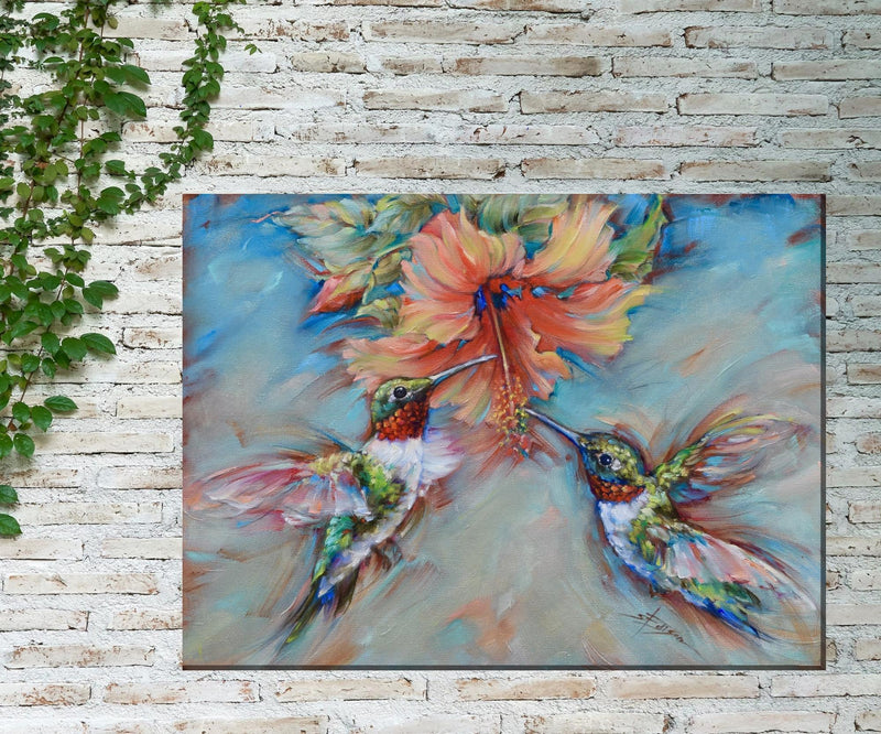 Outdoor Canvas Art 40x30 Sweet Harmony