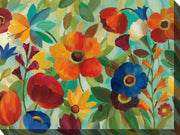 Outdoor Canvas Art 40x30 Jamboree Garden - My Backyard Decor