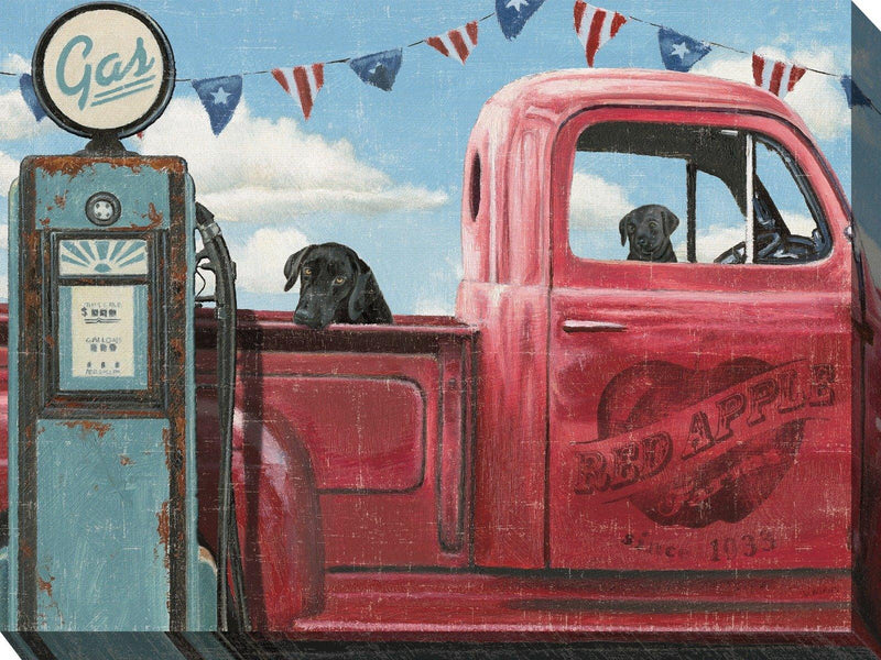 Outdoor Canvas Art 40x30 Take a Ride - My Backyard Decor