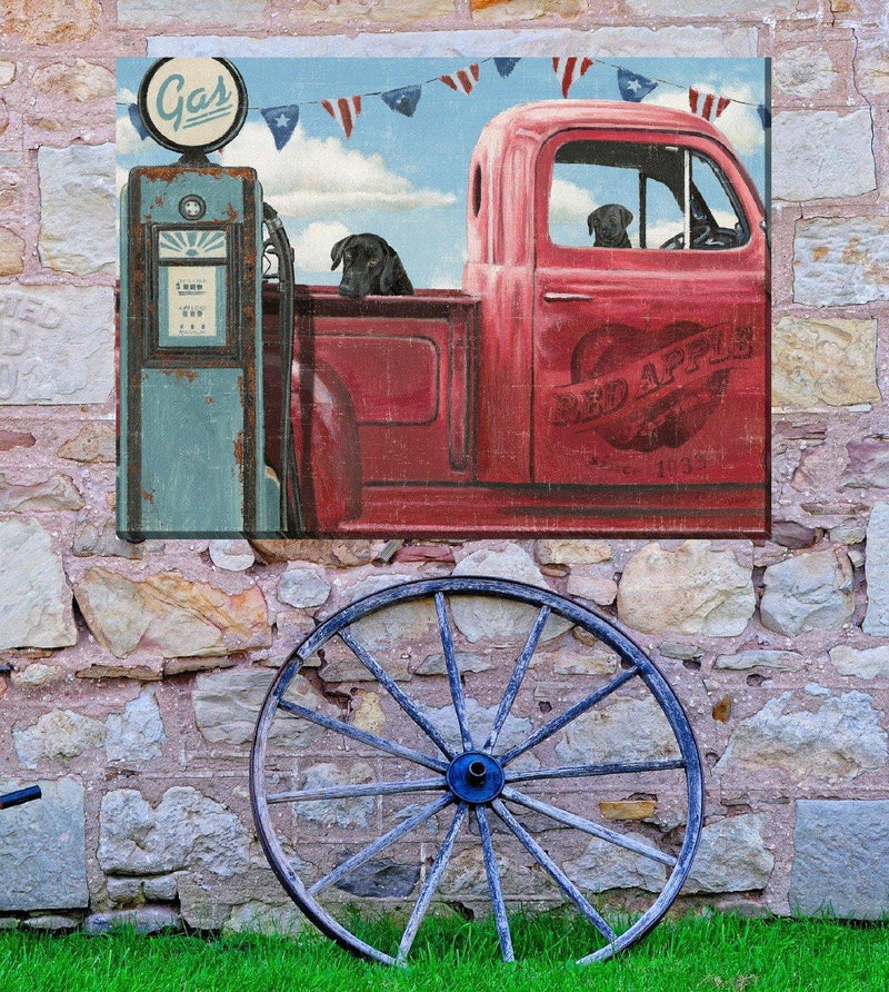 Outdoor Canvas Art 40x30 Take a Ride - My Backyard Decor