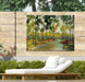 Outdoor Canvas Art 40x30 Distant Forest - My Backyard Decor