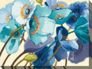 Outdoor Canvas Art 40x30 Breezy Blues - My Backyard Decor