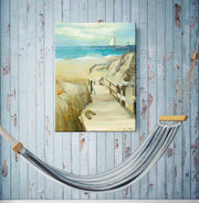 Outdoor Canvas Art 30x40 Barefoot Beach - My Backyard Decor