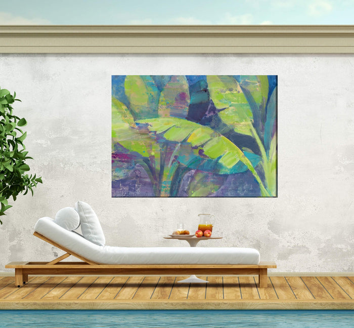 Outdoor Canvas Art 40x30 Bermuda Palms - My Backyard Decor
