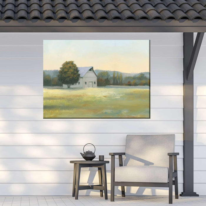 Outdoor Canvas Art 40x30 Morning Farm - My Backyard Decor