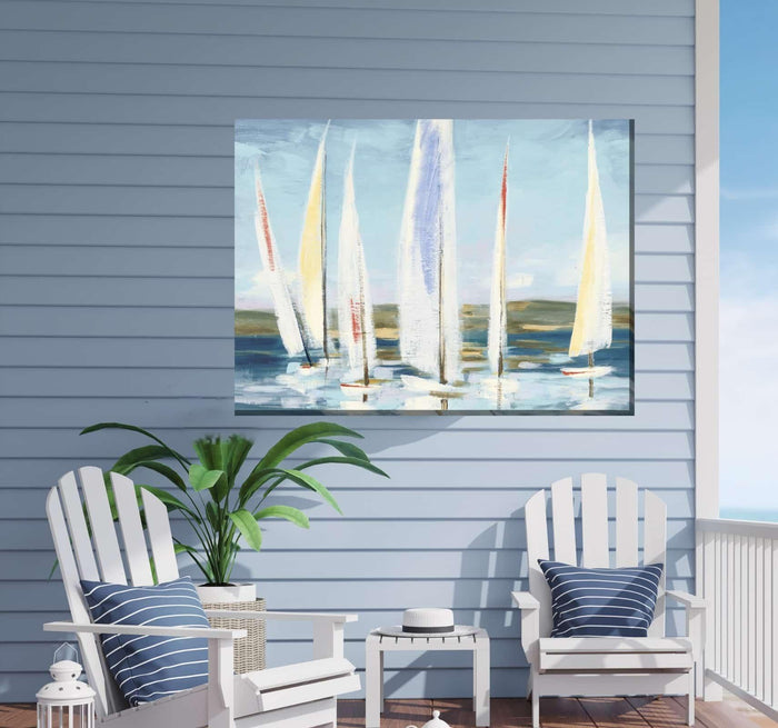 Outdoor Canvas Art 40x30 Wind in the Sails - My Backyard Decor