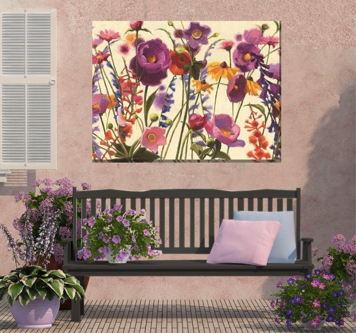 Outdoor Canvas Art 40x30 Summer Soiree - My Backyard Decor