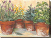 Outdoor Canvas Art 40x30 Herb Pots - My Backyard Decor