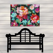 Outdoor Canvas Art 40x30 Painted Ladies - My Backyard Decor