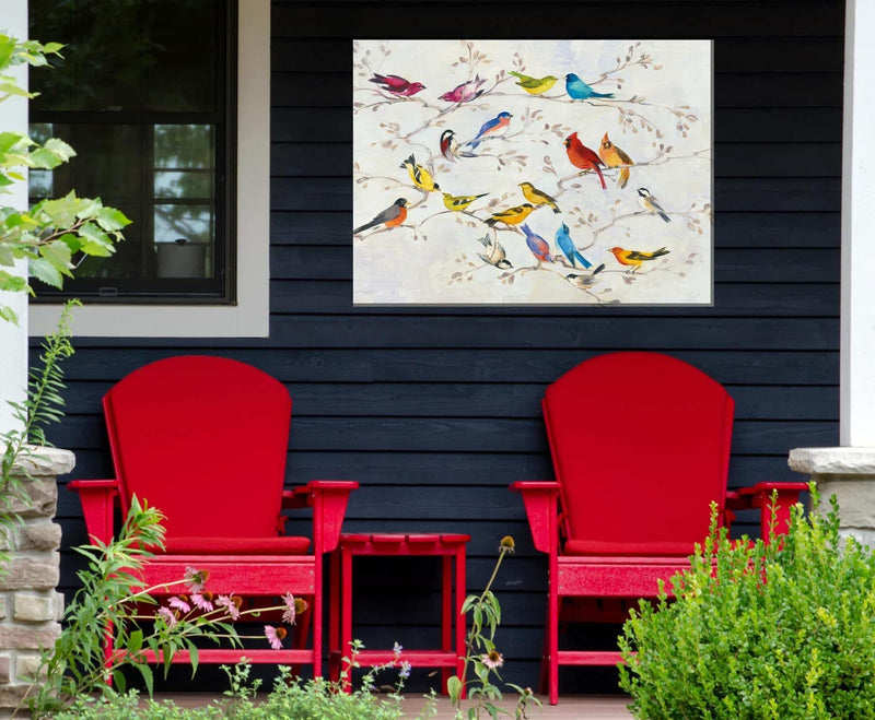 Outdoor Canvas Art 40x30 Meet & Greet