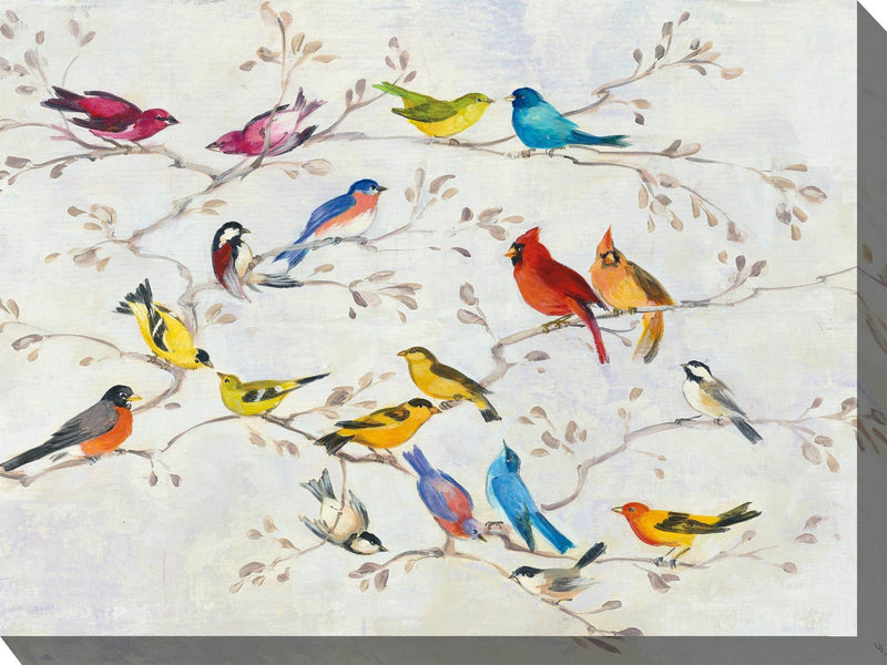 Outdoor Canvas Art 40x30 Meet & Greet