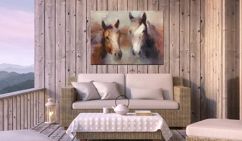 Outdoor Canvas Art 40x30 Rugged Duo