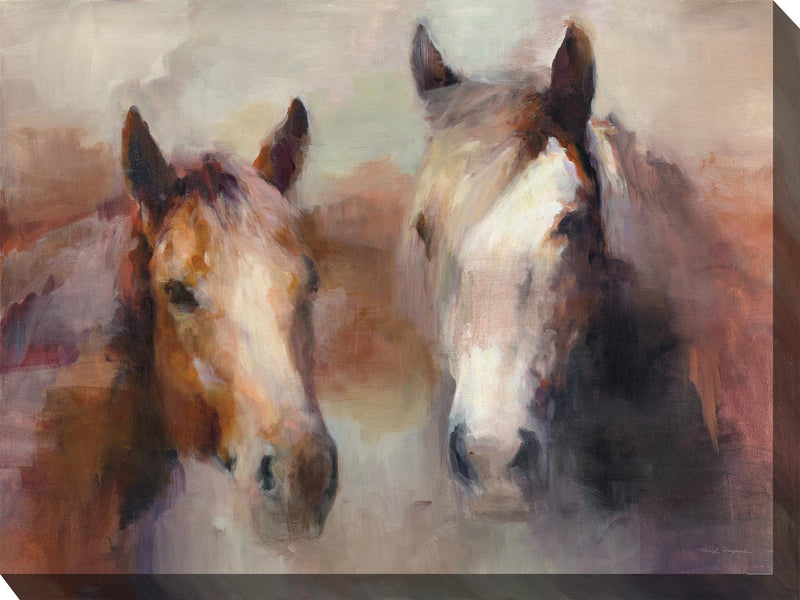 Outdoor Canvas Art 40x30 Rugged Duo