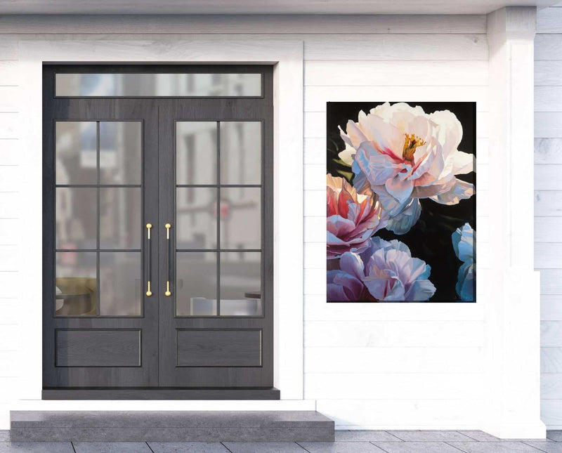 Outdoor Canvas Art 30x40 Blushing Beauty