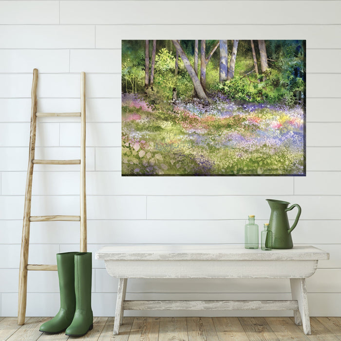 Outdoor Canvas Art 40x30 Forest in Bloom