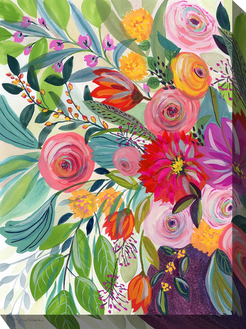 Outdoor Canvas Art 30x40 Hope Blooms - My Backyard Decor