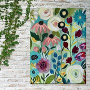 Outdoor Canvas Art 30x40 Boho Garden - My Backyard Decor