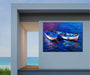 Outdoor Canvas Art 40x30 Tethered - My Backyard Decor