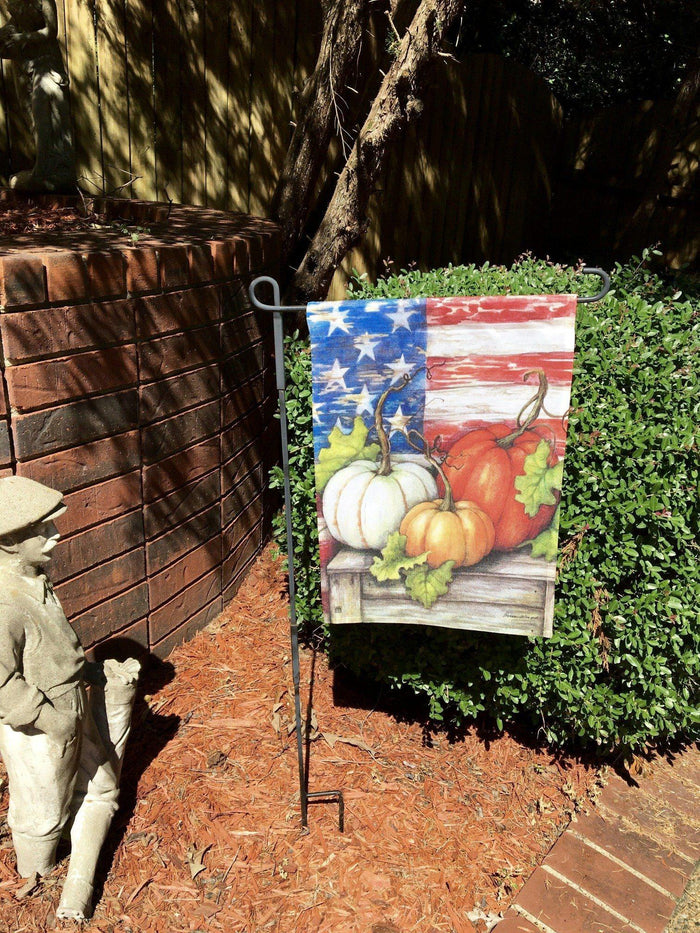 Garden Flag - BreezeArt - Patriotic Pumpkins