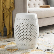 Ceramic Stool/Side Table Auburndale - My Backyard Decor