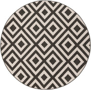Outdoor Rugs Alfresco - Black & Cream - My Backyard Decor
