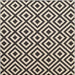 Outdoor Rugs Alfresco - Black & Cream - My Backyard Decor