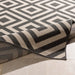 Outdoor Rugs Alfresco - Black & Cream - My Backyard Decor