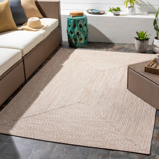 Outdoor Rugs Vesper - Brown, Cream
