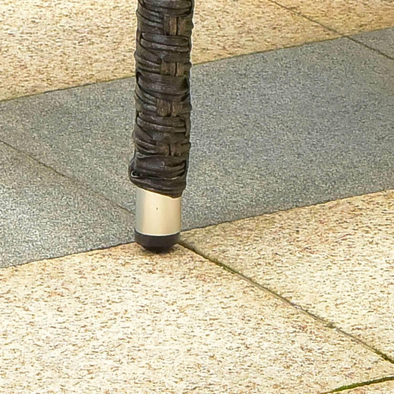 Loveseat Bench - Outdoor Loveseat With Cushion – Resin Wicker & Steel – Majorca