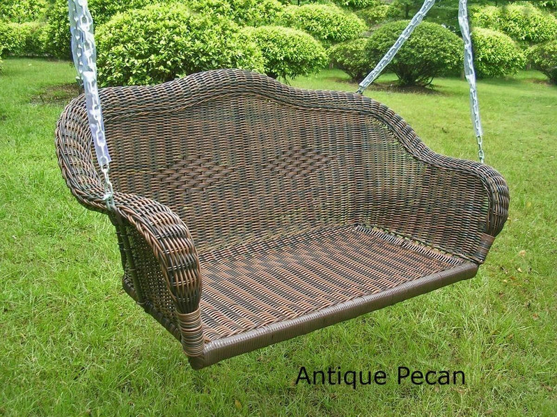 Loveseat Swing - Loveseat Swing – Resin Wicker & Steel – Maui