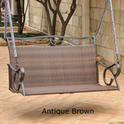 Loveseat Swing - Loveseat Swing – Resin Wicker & Steel – Valencia