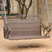 Loveseat Swing - Loveseat Swing – Resin Wicker & Steel – Valencia