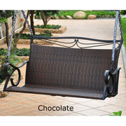 Loveseat Swing - Loveseat Swing – Resin Wicker & Steel – Valencia