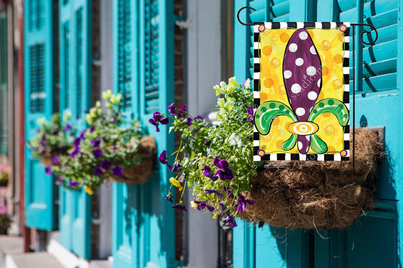 Garden Flag - BreezeArt - Mardi Gras Fun