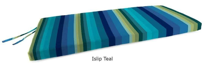 Outdoor Cushions - Outdoor Bench Cushions – Spun Polyester, Knife Edge