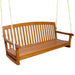 Outdoor Furniture - 3-Person Outdoor Swing - Balau Hardwood - Royal Tahiti